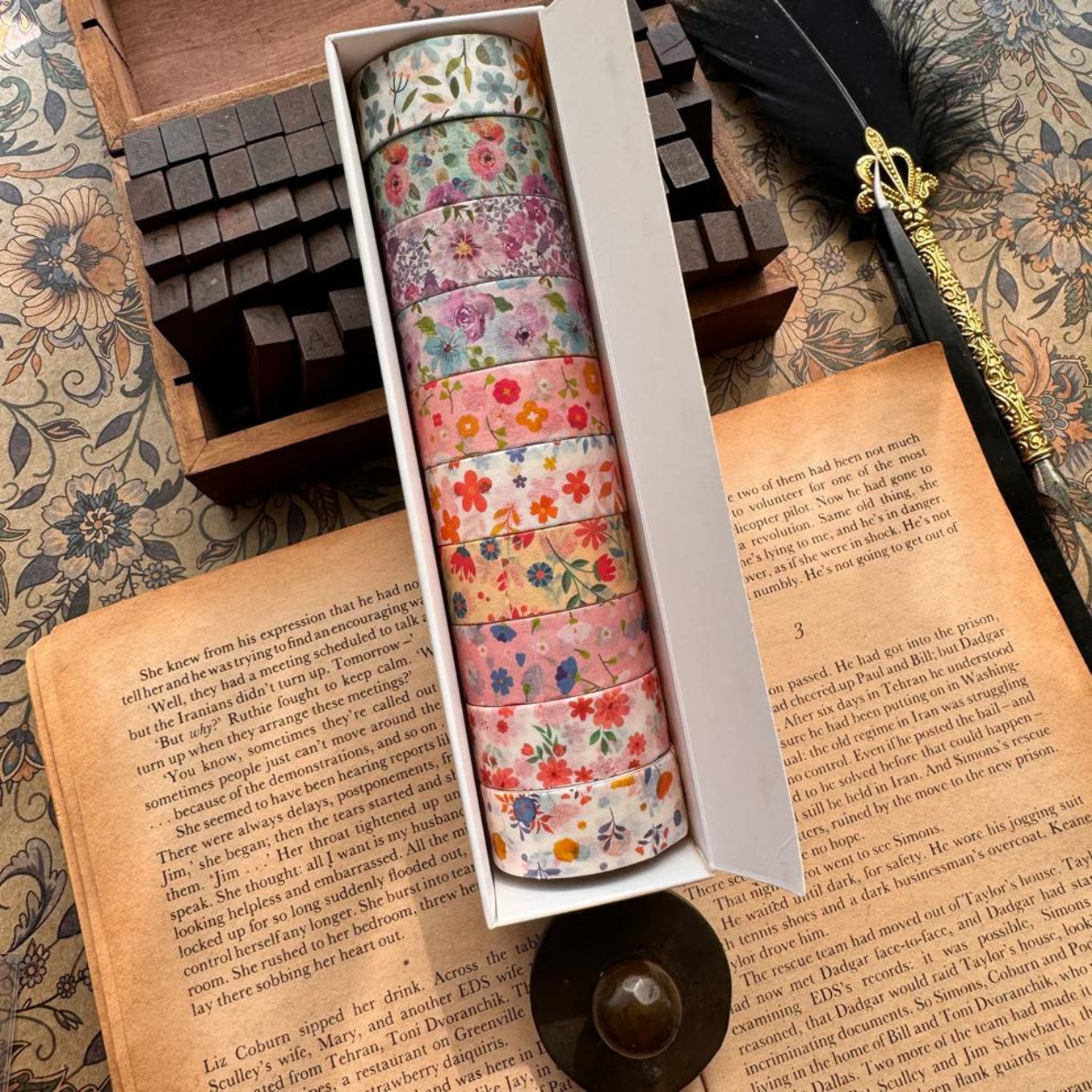 Pastel Dream Washi Tape – 10 Rolls