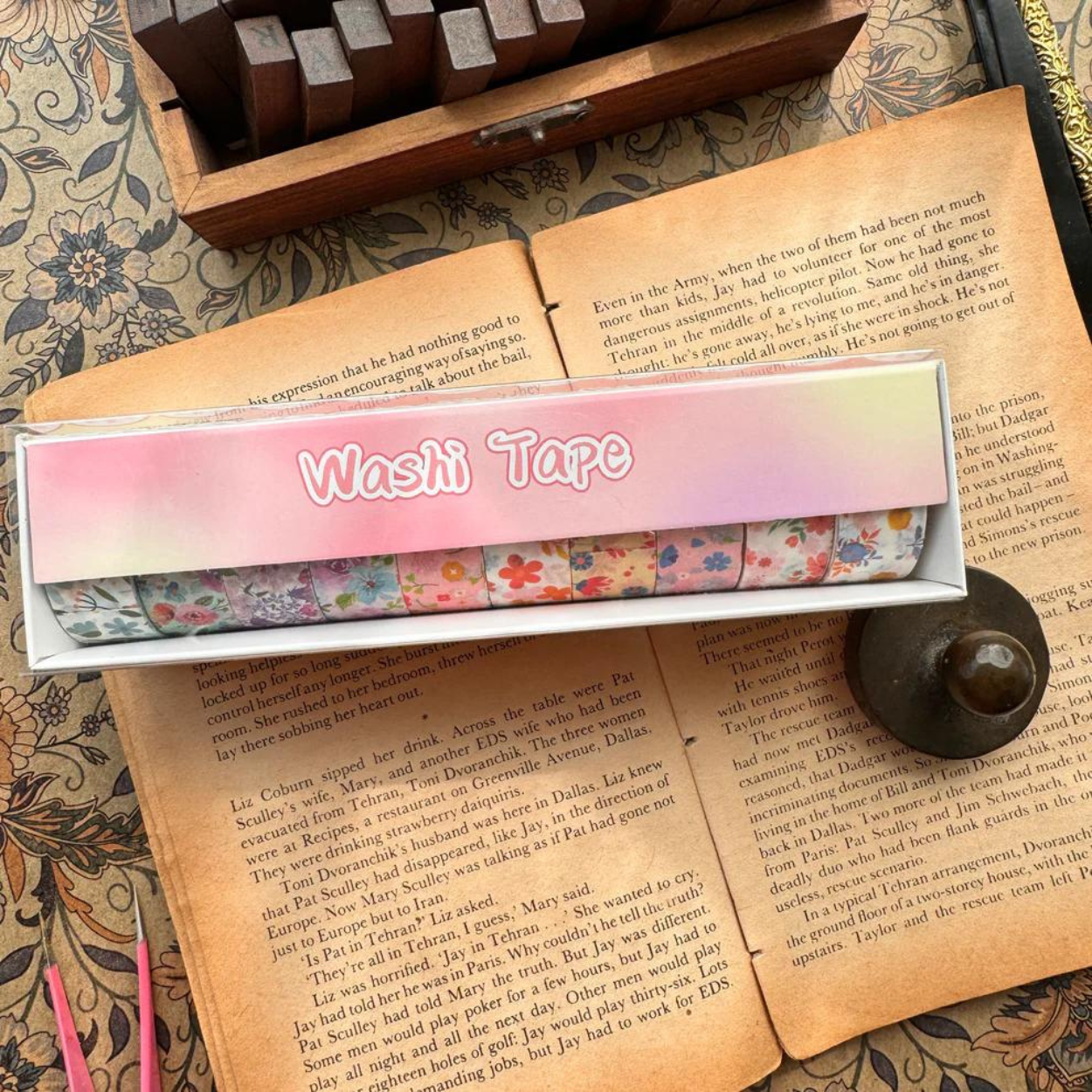 Pastel Dream Washi Tape – 10 Rolls