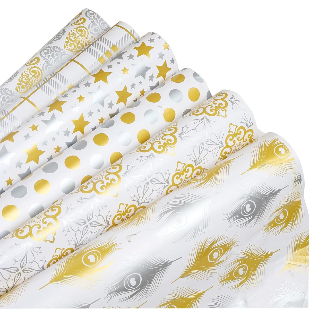 Premium Gift Wrap Paper Sheets – Mix Design (Pack of 5) | Gift Packing Sheet | Wrapping Paper for All Occasions