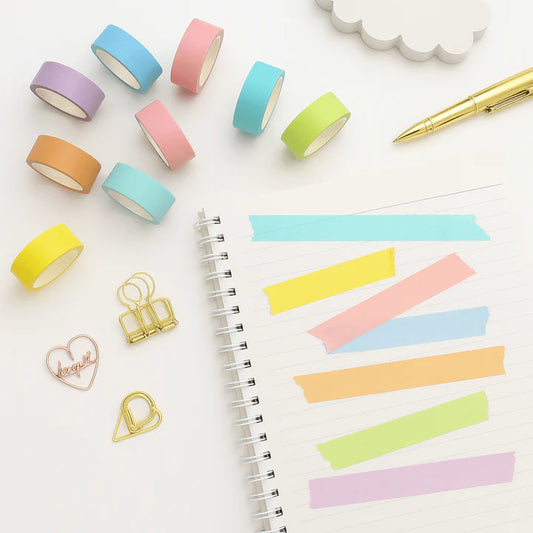 Pastel Dream Washi Tape Set Pack of 10